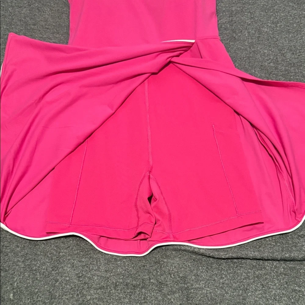 All in Motion Everyday Soft Active Dress | XS Bright Pink | Built-In Shorts - Picture 7 of 10